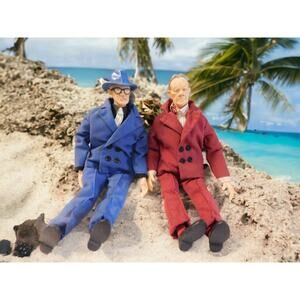 Dick Tracy 8" Figures Set of 2  Applause  1990  Prune Face & Itchy Doll